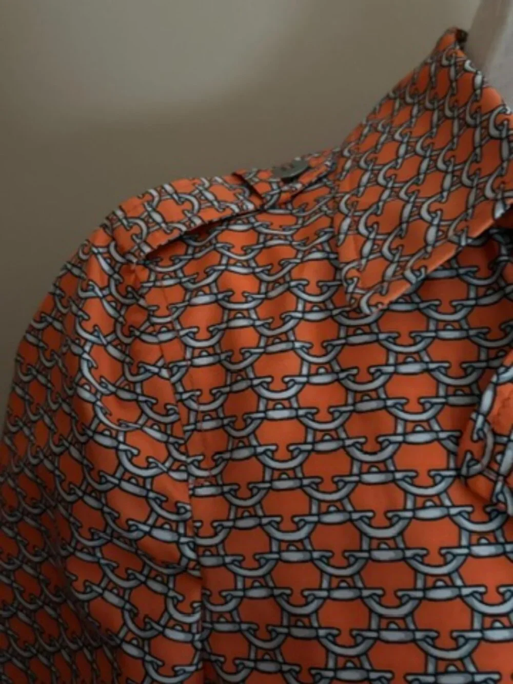 NWT J. McLaughlin print trench coat